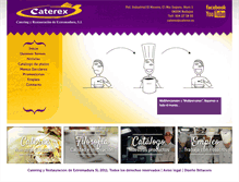 Tablet Screenshot of caterex.es